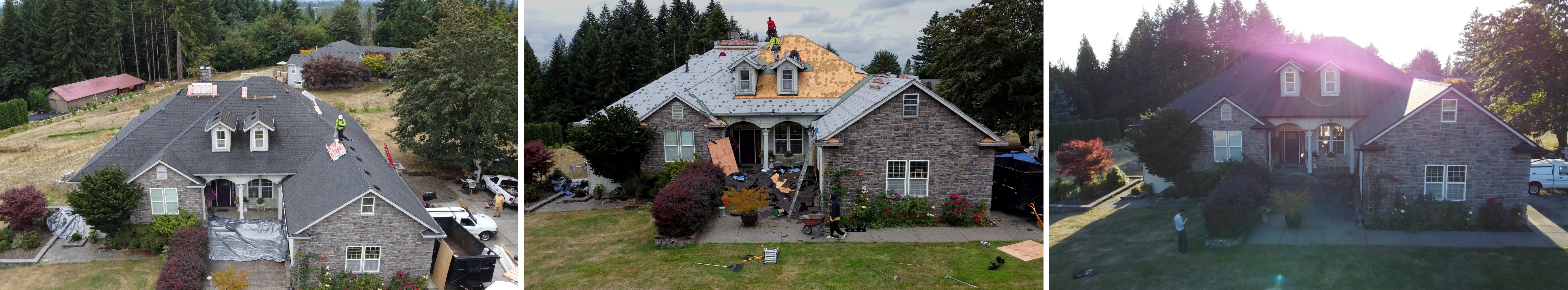 Before, During, and After - Complete Project Transformation